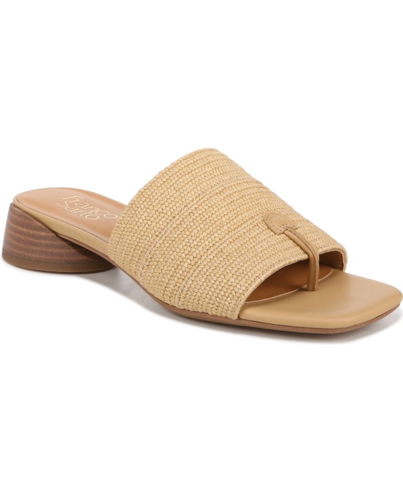 Women's Loran Stacked Heel Slide Dress Sandals