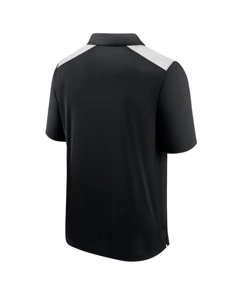 Men's Black Pittsburgh Steelers Primary Polo