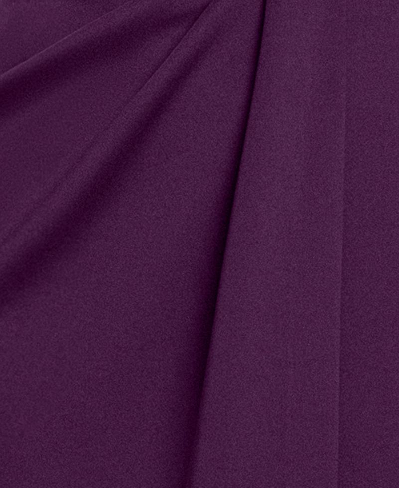 Petite Off-The-Shoulder Gown Dress