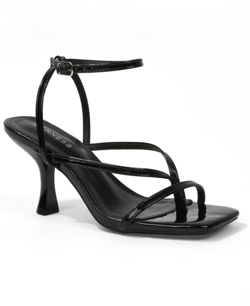 Women's Nalani Strappy Ankle Strap Heeled Thong Sandals