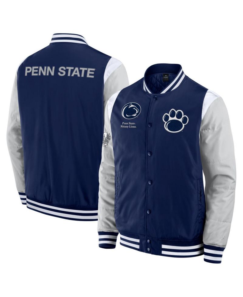 Men's Navy Penn State Nittany Lions Elements Elite Full-Snap Jacket