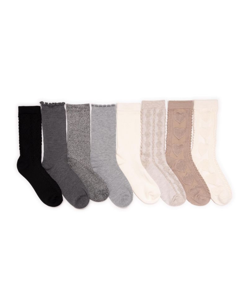 Women's 8 pair Pack Whisper Soft Crew Socks