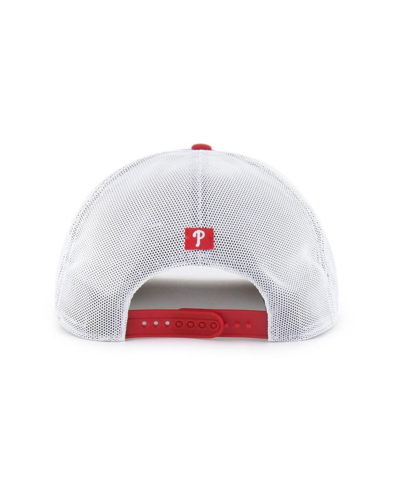Men's Red Philadelphia Phillies Brrr Downburst Mesh Hitch Adjustable Hat