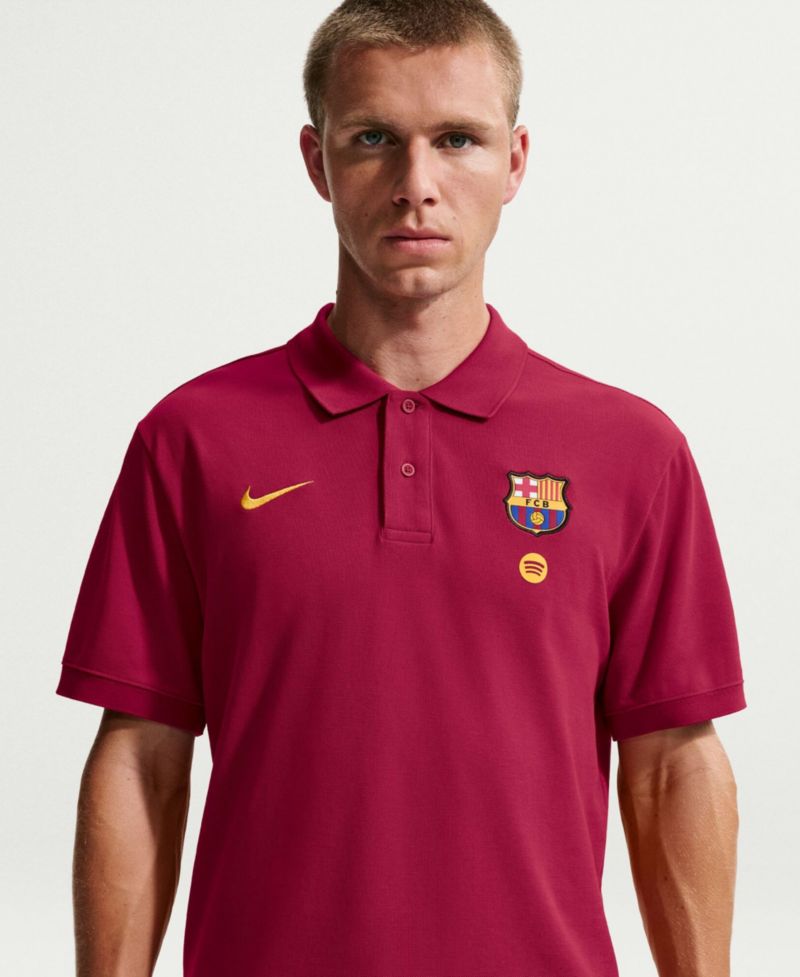 Men's Red Barcelona 2026/27 Matchup 2.0 Polo Shirt