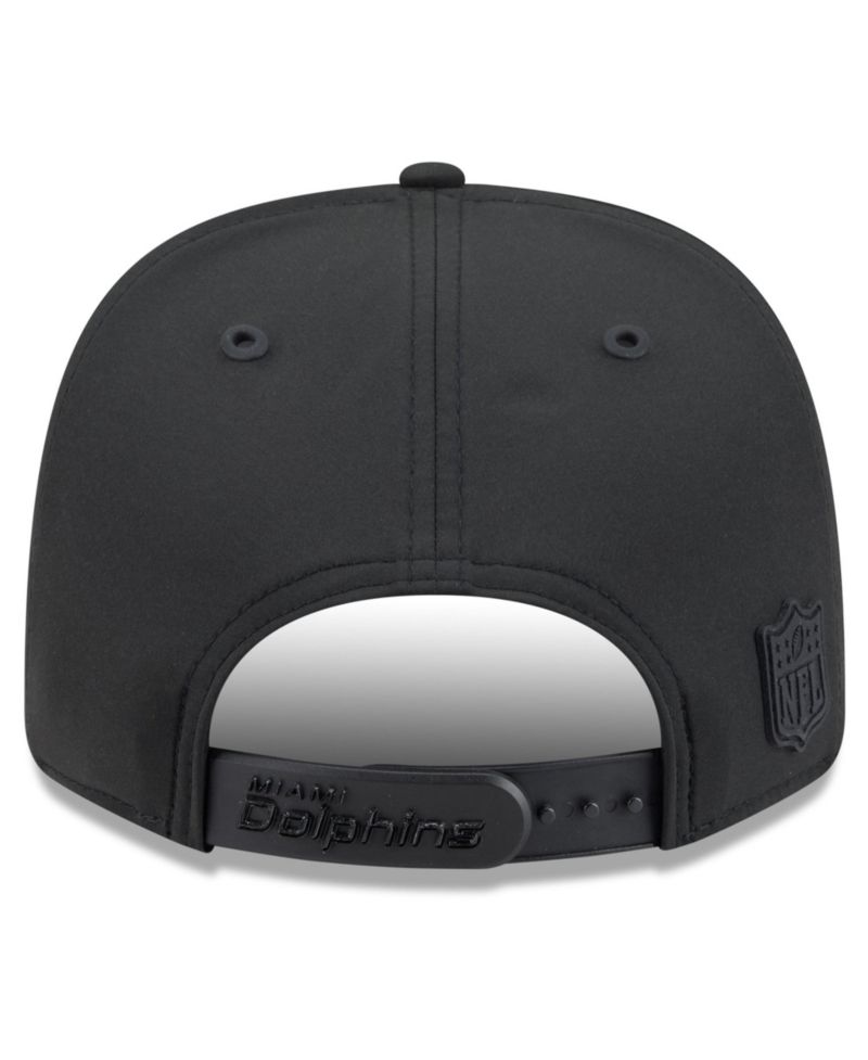Men's Black Miami Dolphins 2026 Sideline 9SEVENTY Adjustable Hat