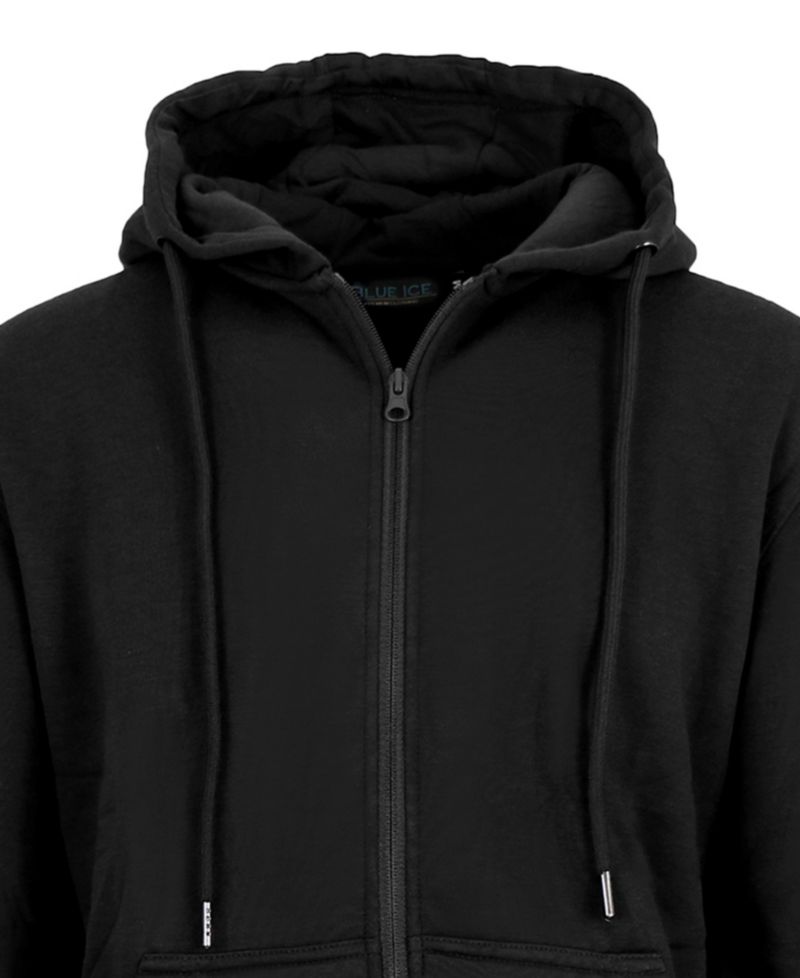 Men's Fleece-Lined Full-Zip Hoodie