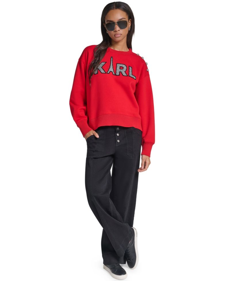 Women's Eiffel Tower Graphic Sweatshirt
