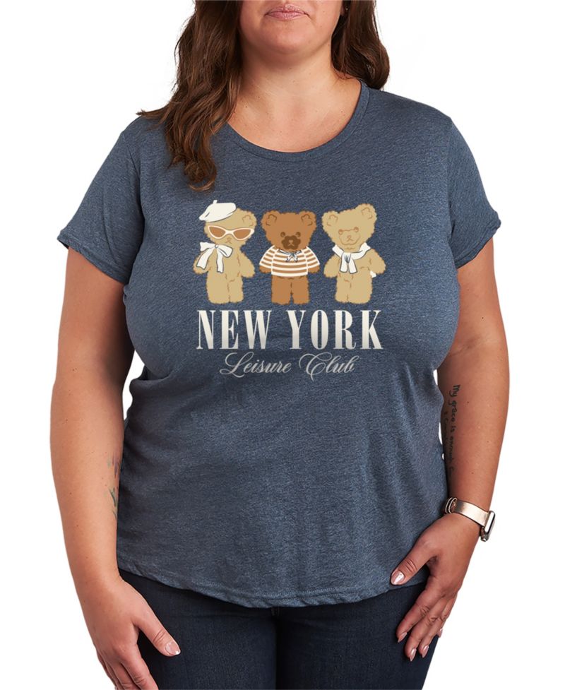 Plus Size Teddy Bears Graphic T-Shirt