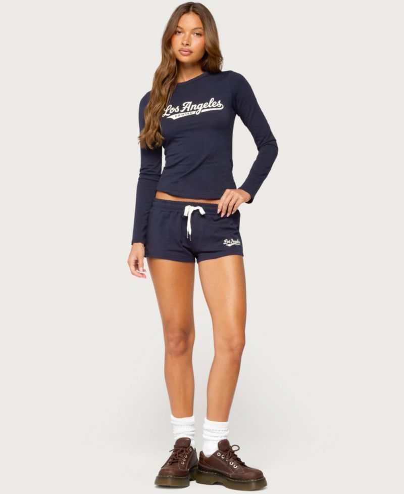 Women's Cali Low-Rise Pull-On Short Shorts, 2" Inseam