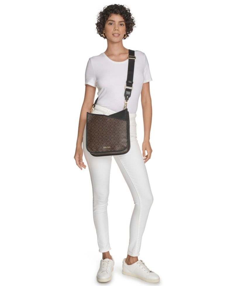 Lyla Signature Adjustable Crossbody with Web Strap