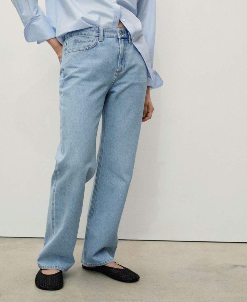 Women's Matilda Medium-Rise Straight-Fit Jeans