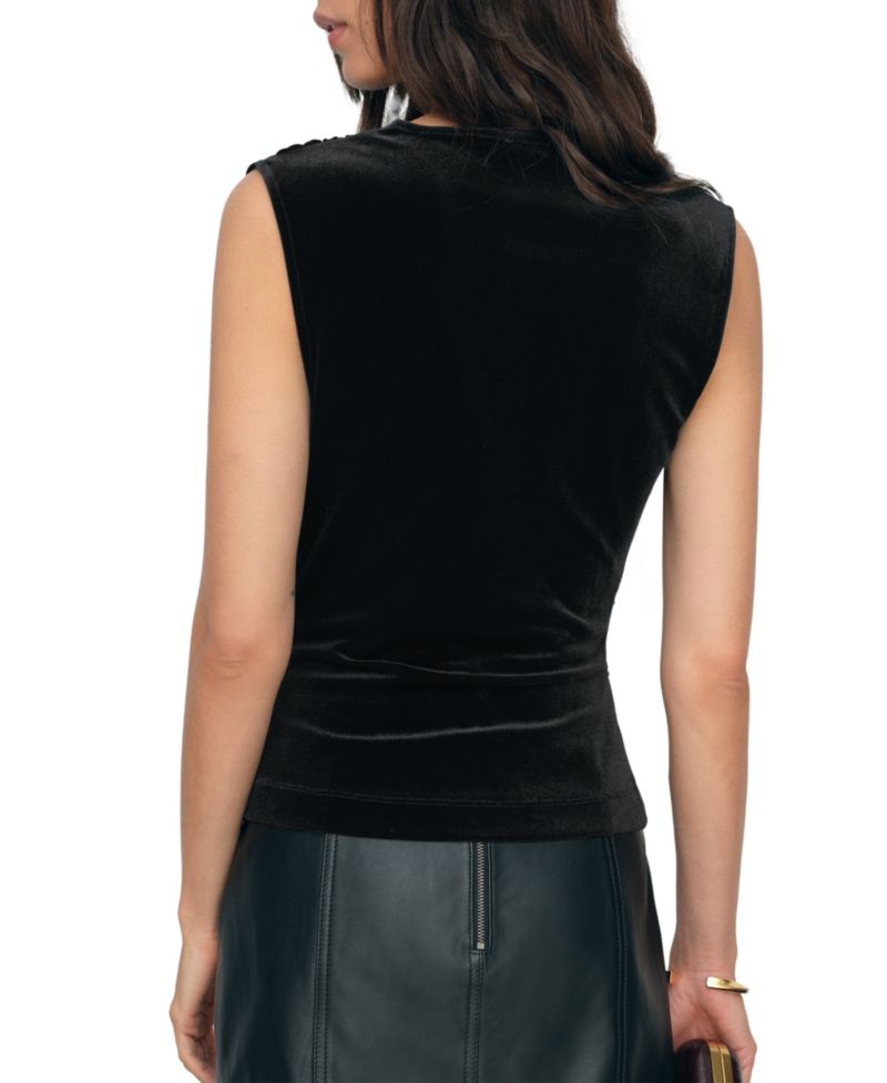 Women's Scarlett Velvet Blouse