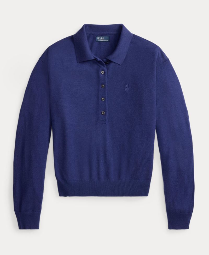 Women's Polo Collar Sweater