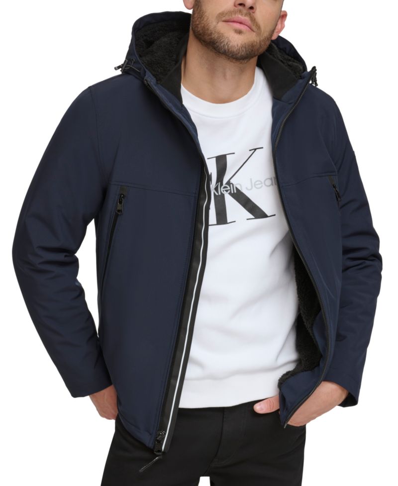 Men's Sherpa Lined Infinite Stretch Soft Shell Jacket