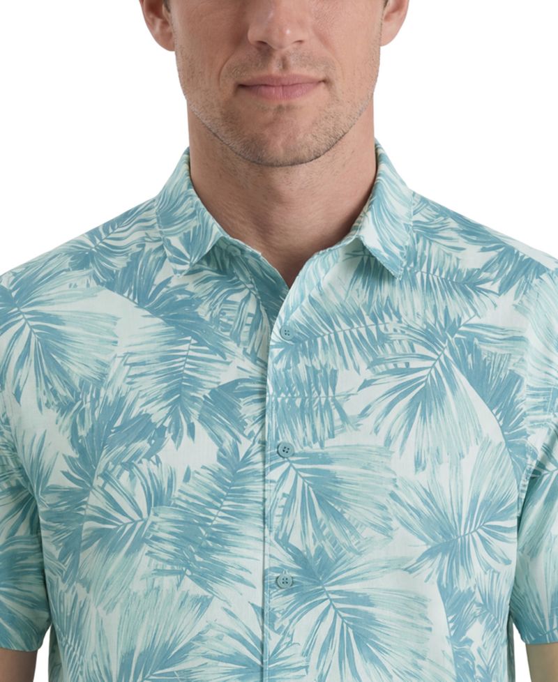Men's Shadow Palm Print Golf Shirt
