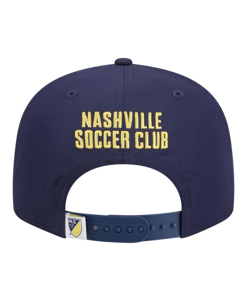 Men's Navy Nashville SC 2026 Jersey Hook 9FIFTY Snapback Hat