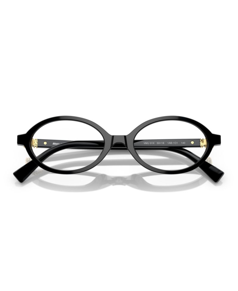 Woman Oval Plastic MU 01XV Eyeglasses