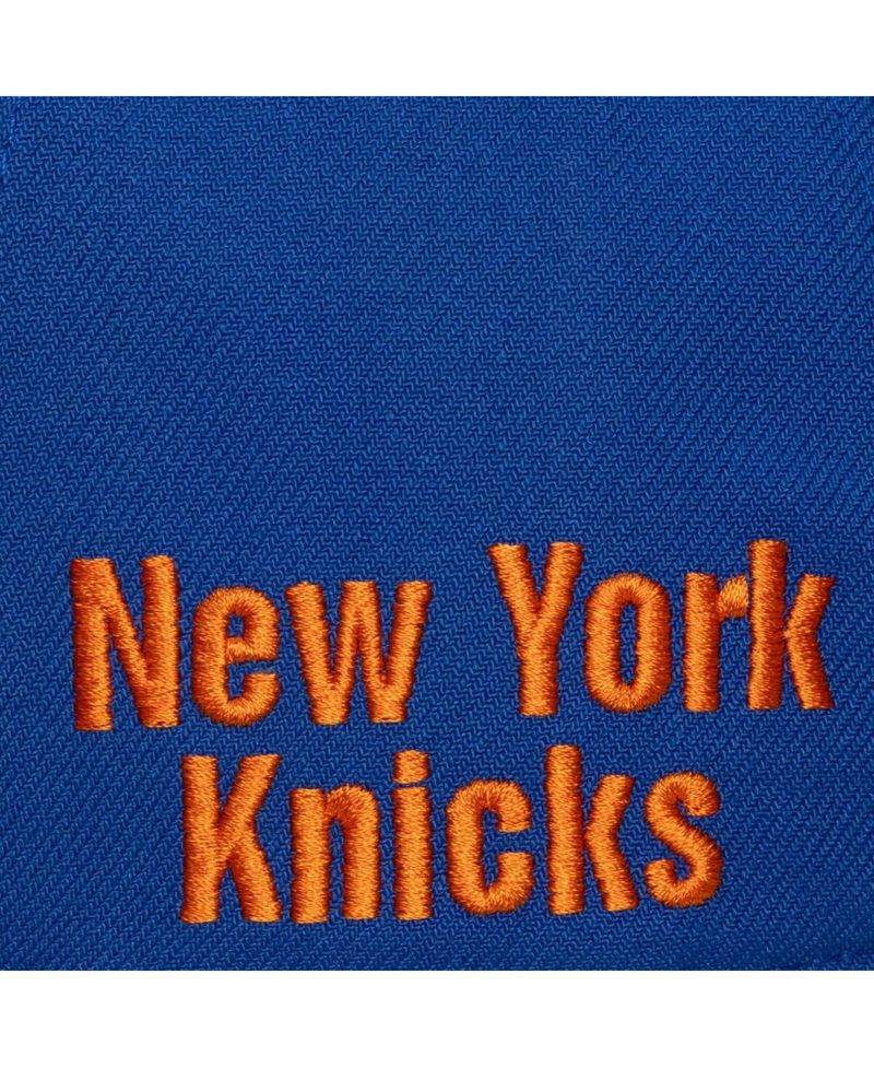 Men's White New York Knicks Hardwood Classics Legendary Away Pro-Pinch Adjustable Hat