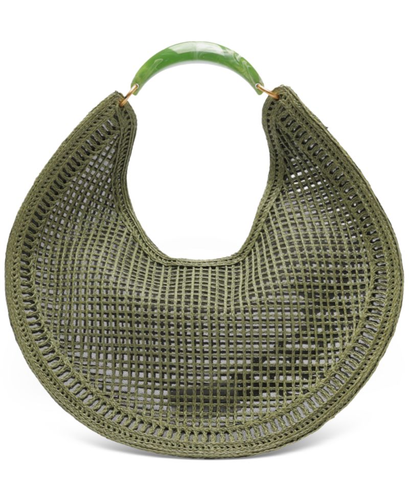 Isla Medium Snap-Button Shoulder Bag