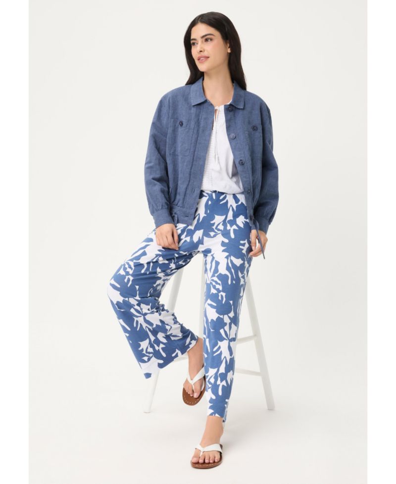 Women's Linen-Cotton Jacket