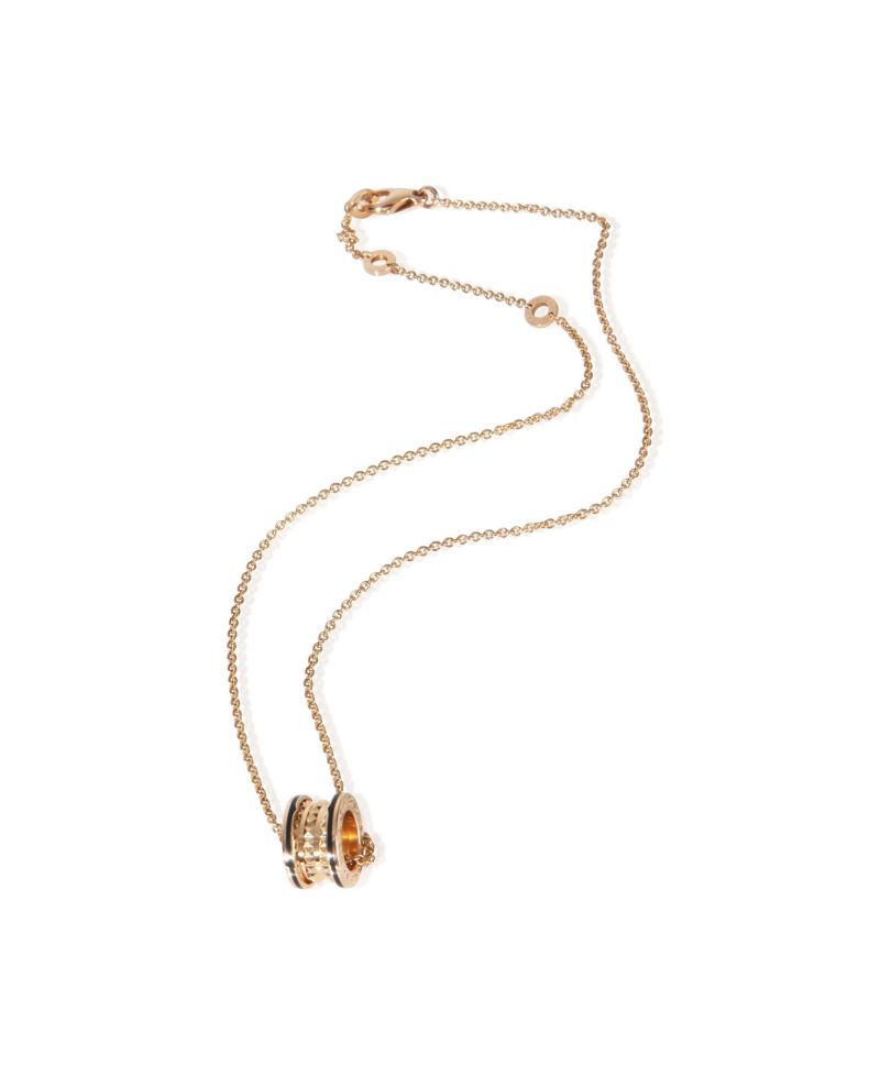 Rose Gold B.zero1 Rock Necklace