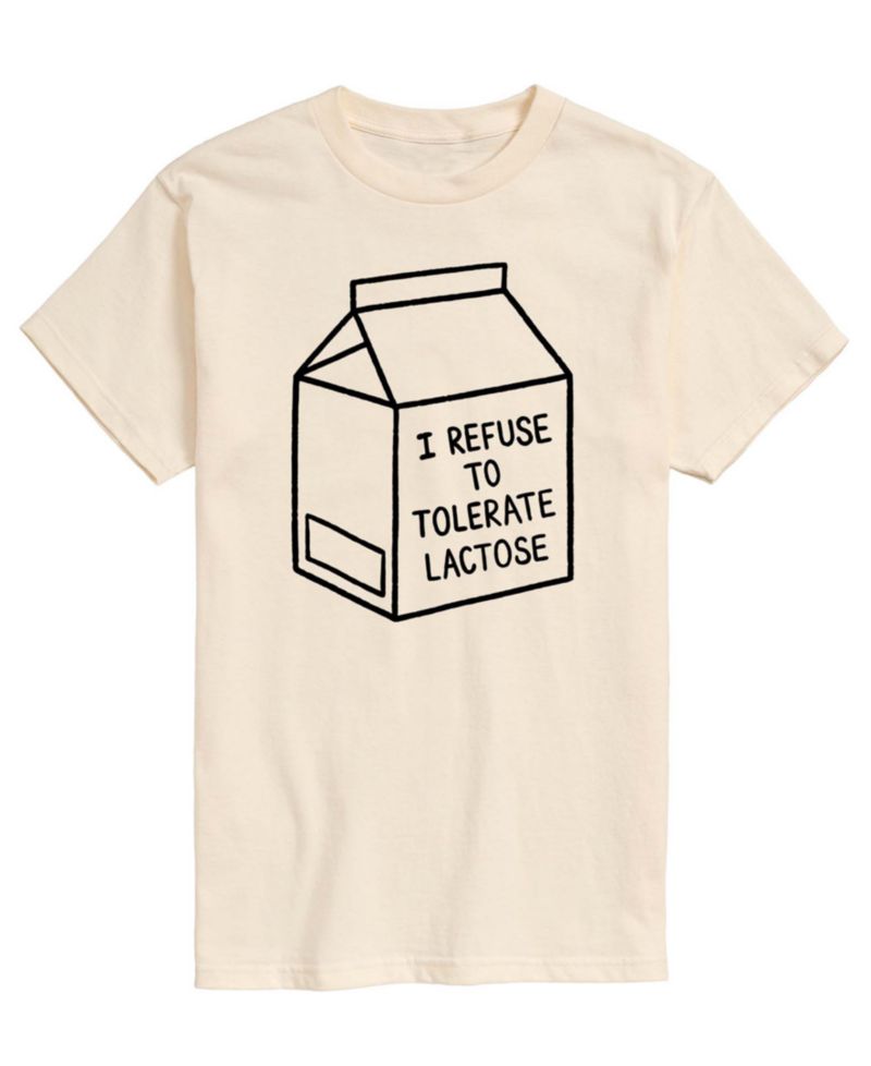 Men's Refuse To Tolerate Lactose Short-Sleeve Graphic T-Shirt