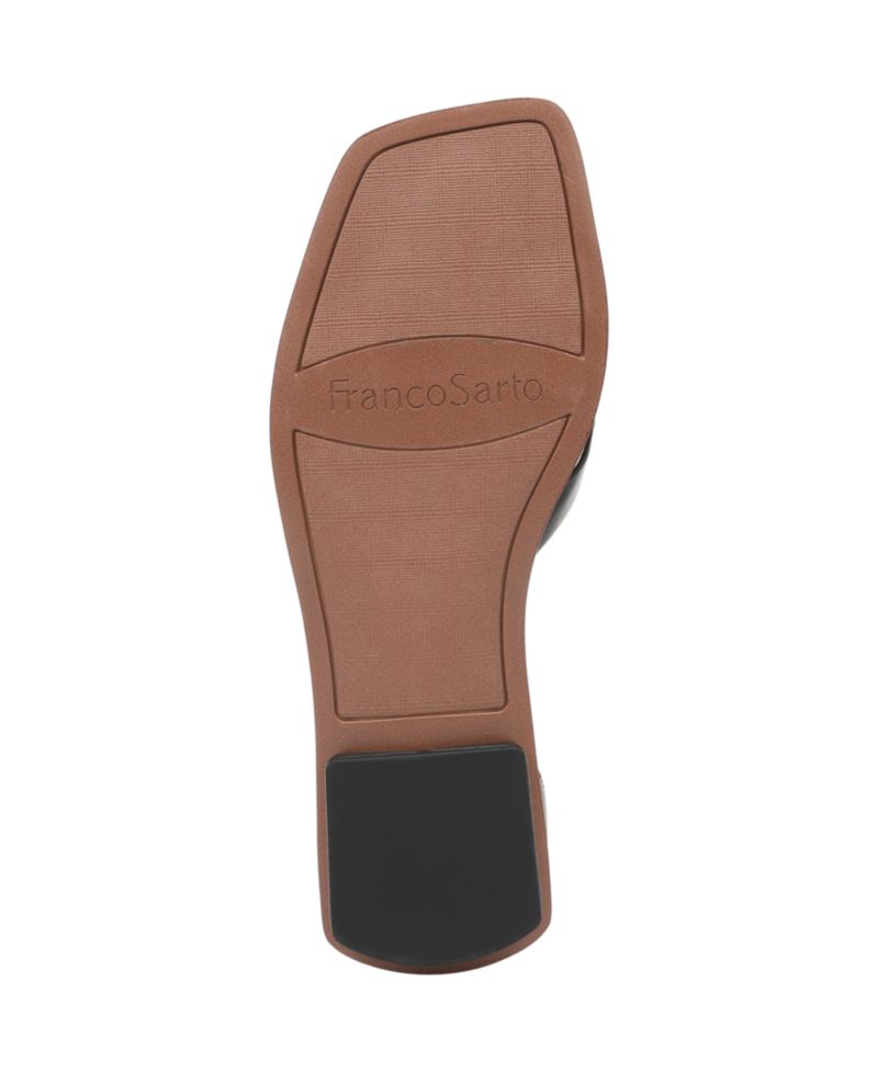 Women's Elisa Open Square Toe Ankle Strap Flat Sandals