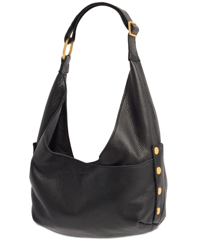 Tom Zipper Small Leather Hobo Handbag
