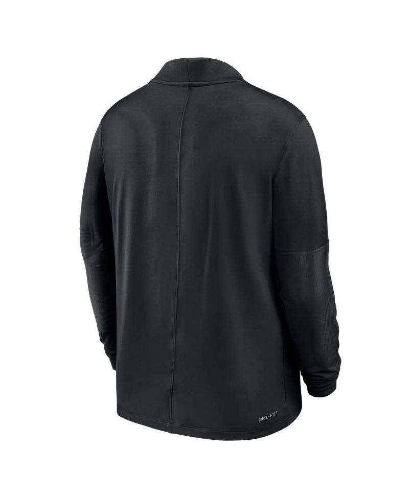Men's Black Oregon State Beavers Dri-FIT Half-Zip Pullover Sweatshirt