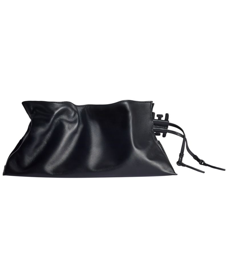 Poppy Oversized Leather Clutch