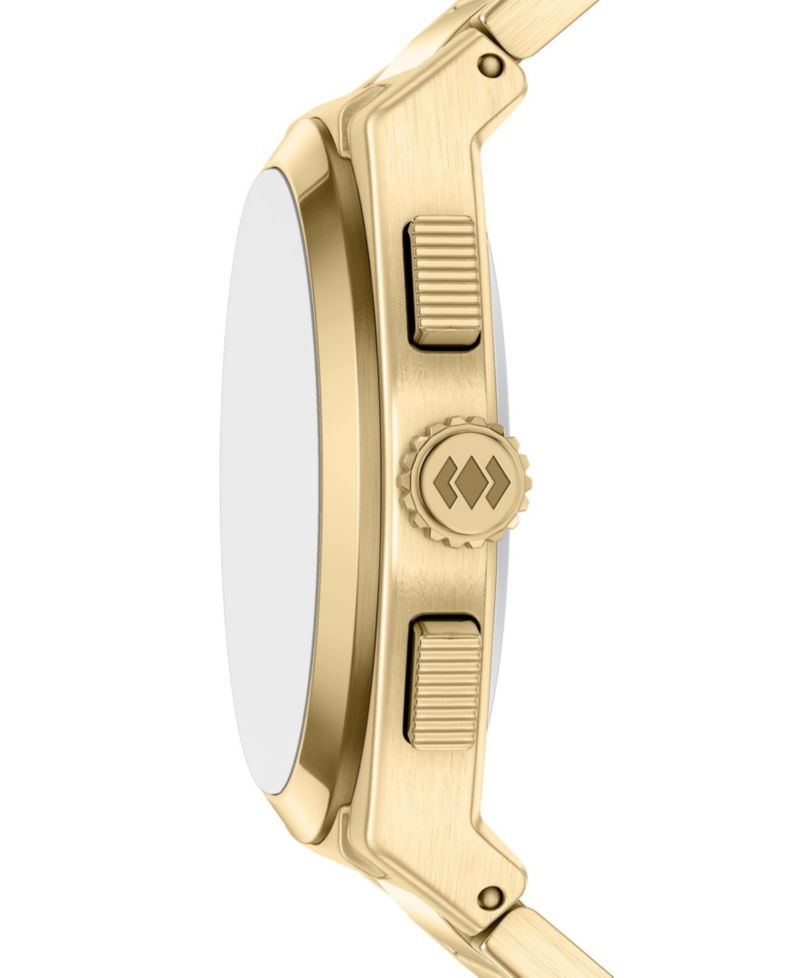 Men's Everett Chronograph Gold-Tone Stainless Steel Watch 44mm