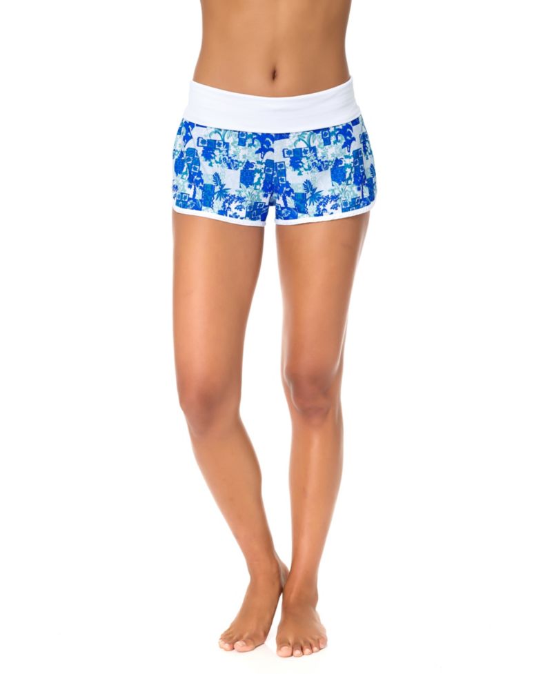 Women's Aloha Printed Swim Shorts