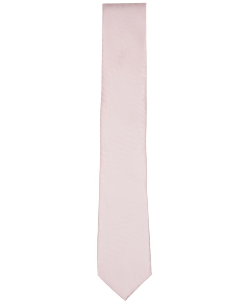 Men's Burnel Micro Check Slim Tie