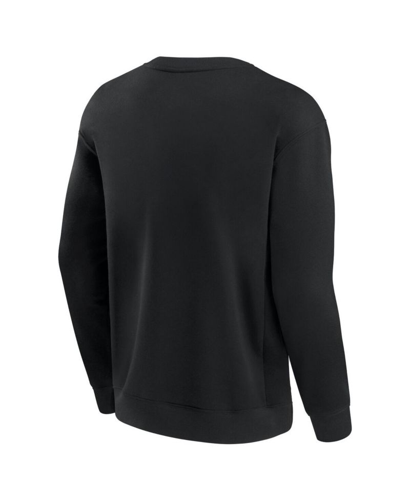 Men's and Women's Black Cincinnati Bengals Elements Unlimited Fleece Pullover Sweatshirt