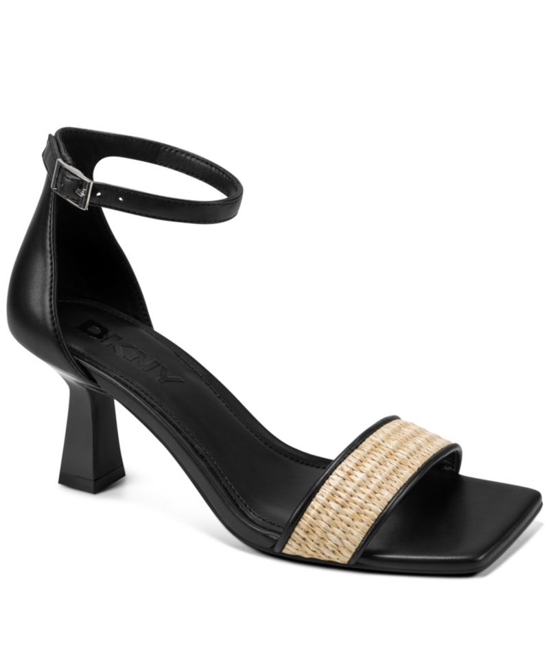 Women's Krazz Raffia Ankle Strap Sandals