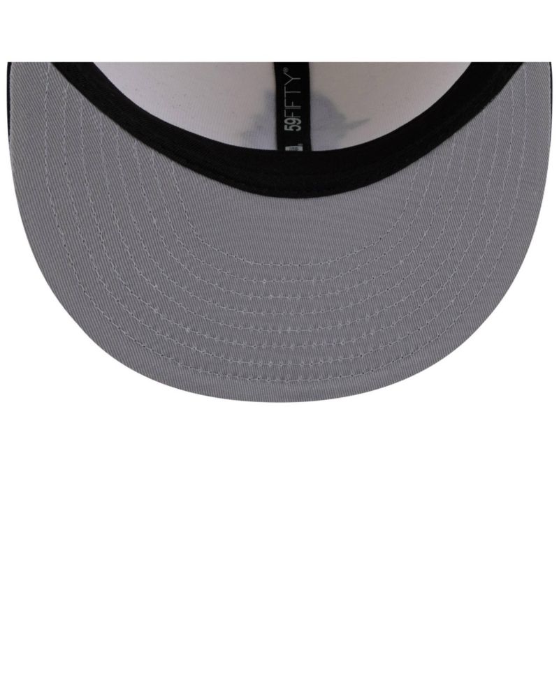 Men's White/Navy Seattle Mariners Blossom 59FIFTY Fitted Hat