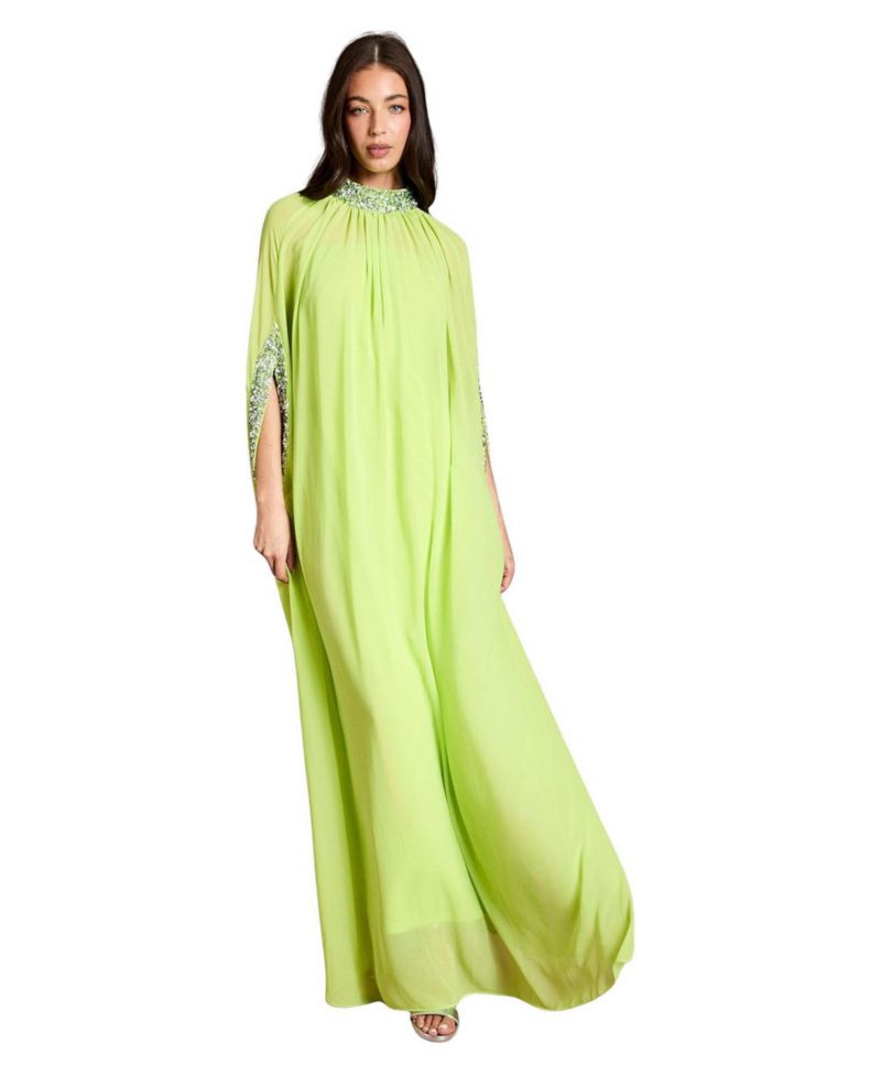 Women's Muse Chiffon Cape Dress