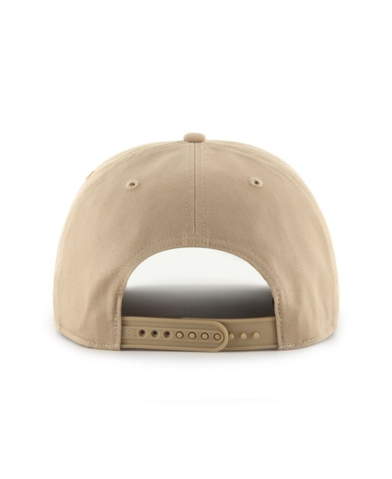 Men's Khaki New York Knicks Domestic City Line Hitch Adjustable Hat