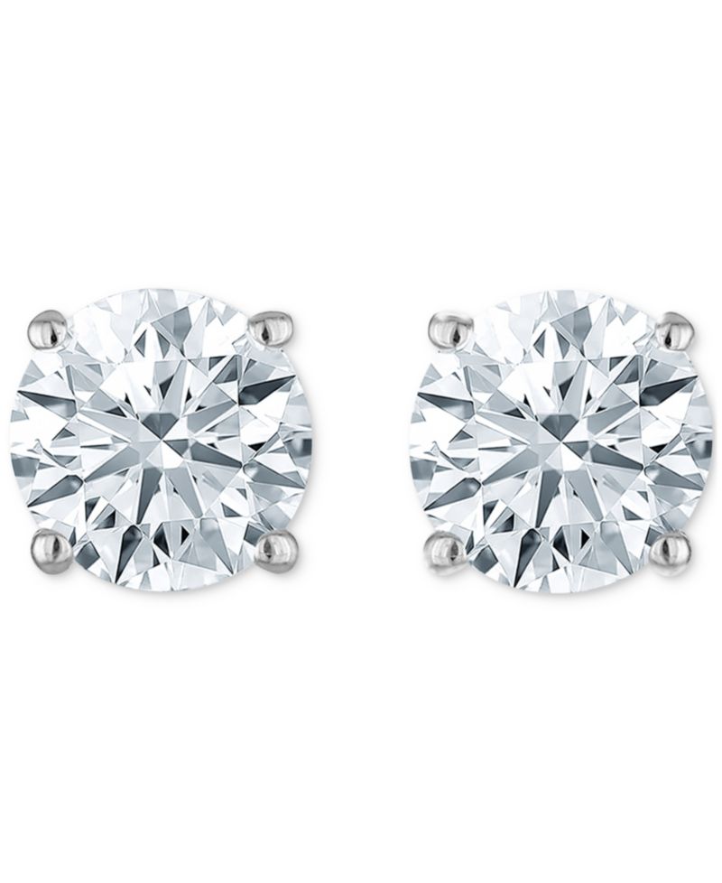Diamond Four Prong Stud Earrings (1-1/2 ct. t.w.)