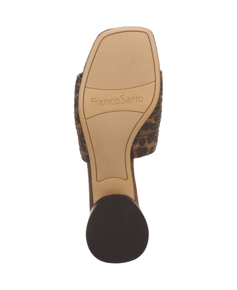 Women's Loran Stacked Heel Slide Dress Sandals
