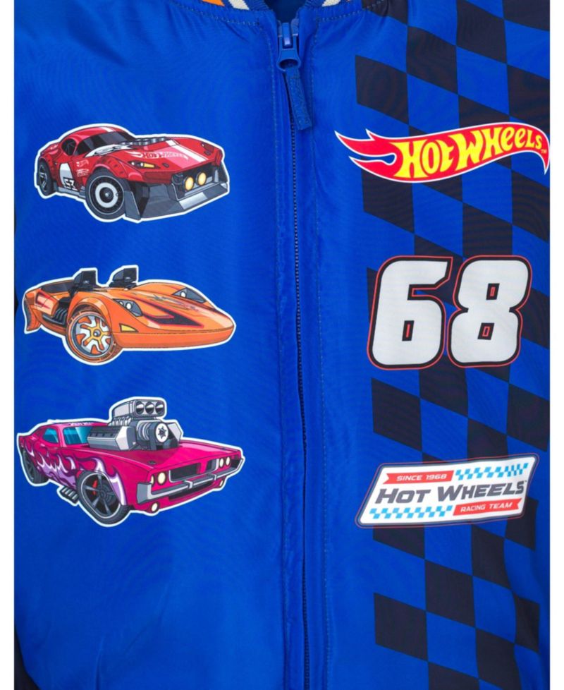 Toddler Boys Zip Up Varsity Bomber Jacket to (3T - 10-12)