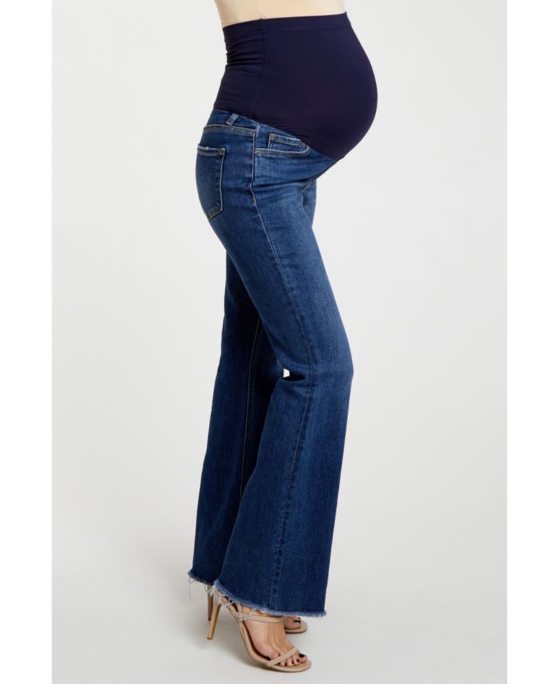 Women's Raw Hem Bootcut Jeans