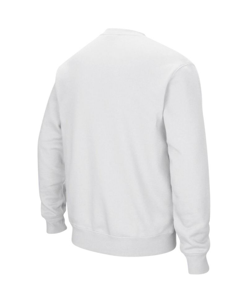 Men's Michigan Wolverines Arch & Logo Crew Neck Sweatshirt