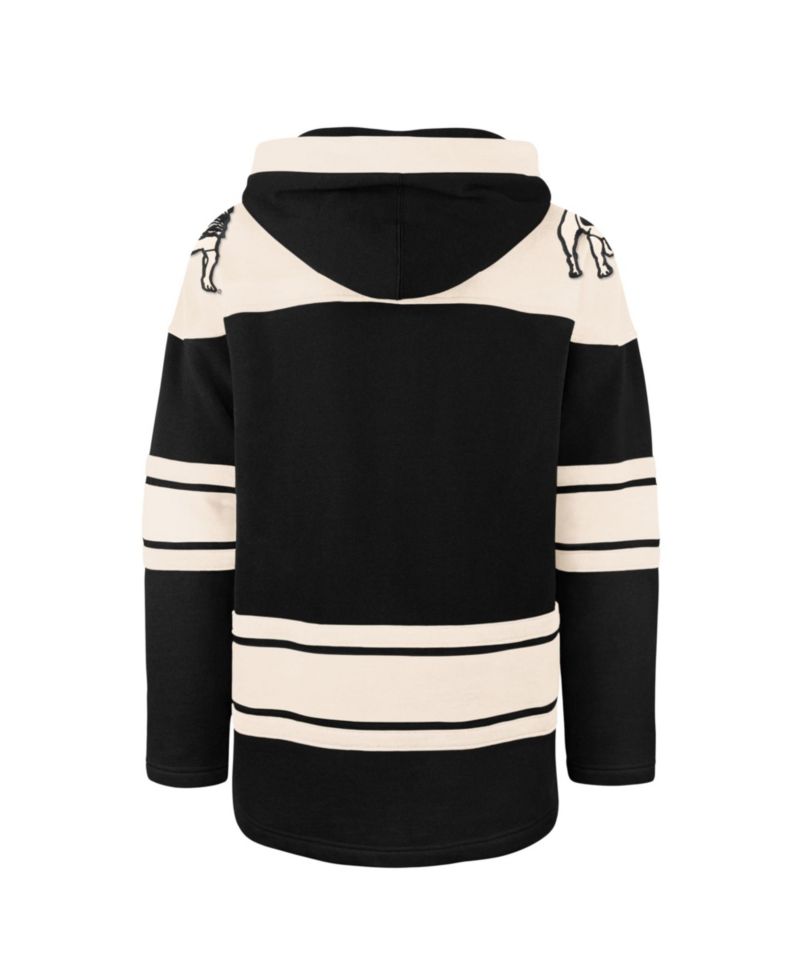 Men's '47 Black Georgia Bulldogs Superior Lacer Hoodie