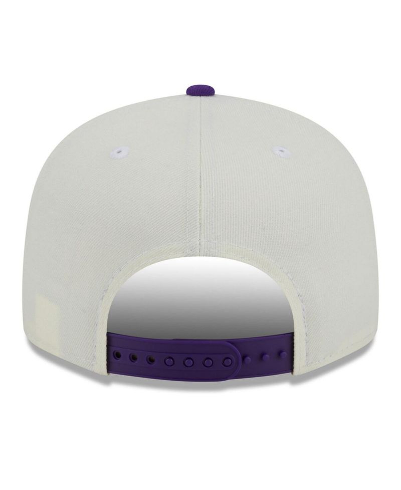 Men's Cream, Purple Minnesota Vikings City Originals 9FIFTY Snapback Hat