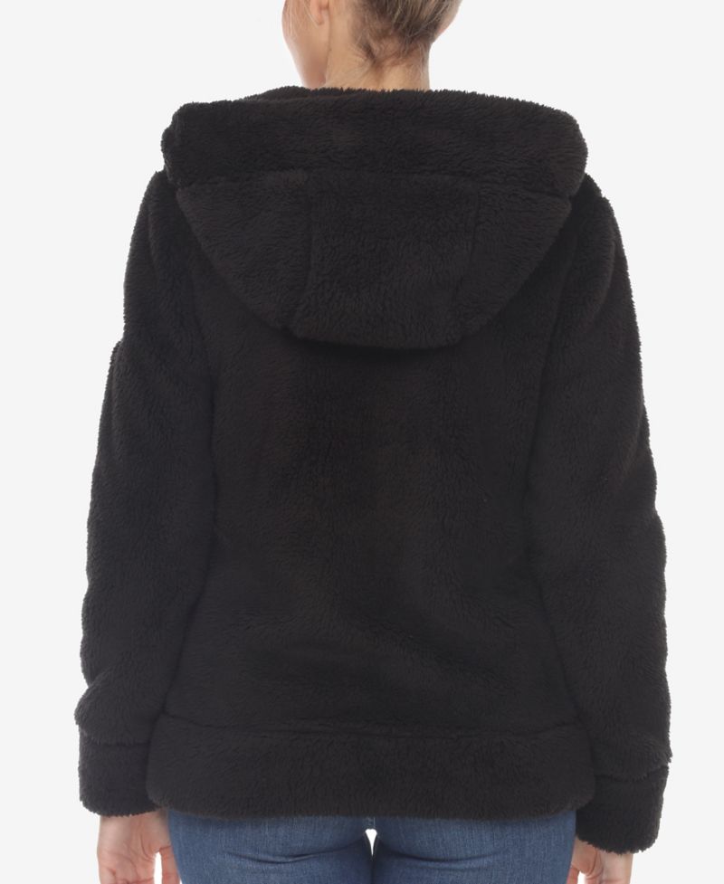 Women's Hooded Sherpa Jacket