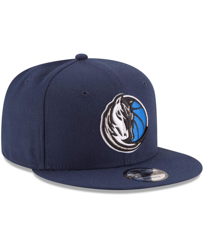 Men's Navy Dallas Mavericks Official Team Color 9FIFTY Snapback Hat