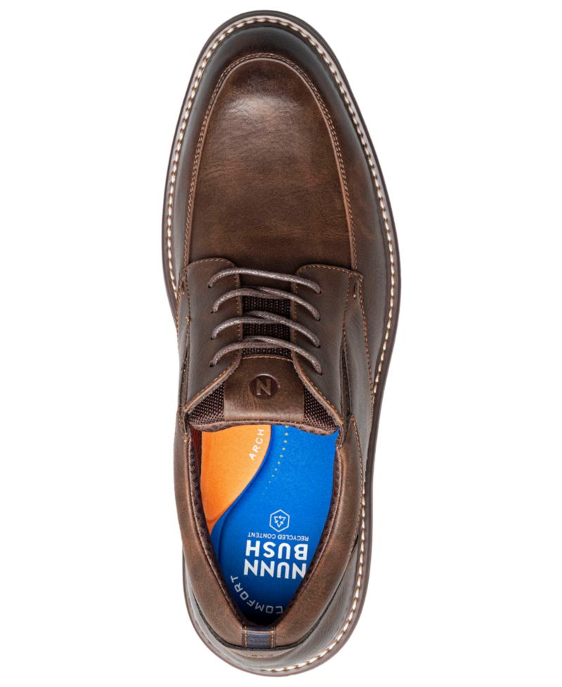 Men's Gates Lace-Up Moc Toe Oxford Shoes