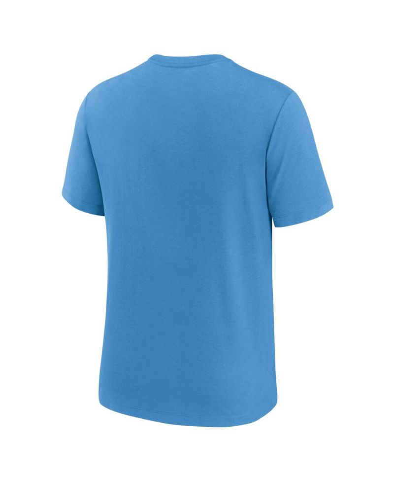 Men's Light Blue Tennessee Titans Favorable Timeline Tri-Blend T-Shirt