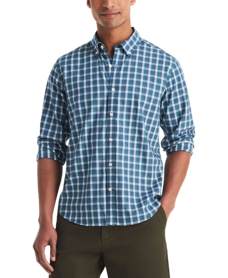 Men's Long Sleeve Plaid Shirt
